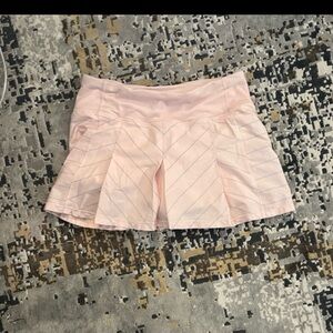 Lululemon Fast Cat Women's Pink Pleated Skirt